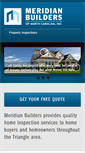 Mobile Screenshot of meridianbuildersnc.com